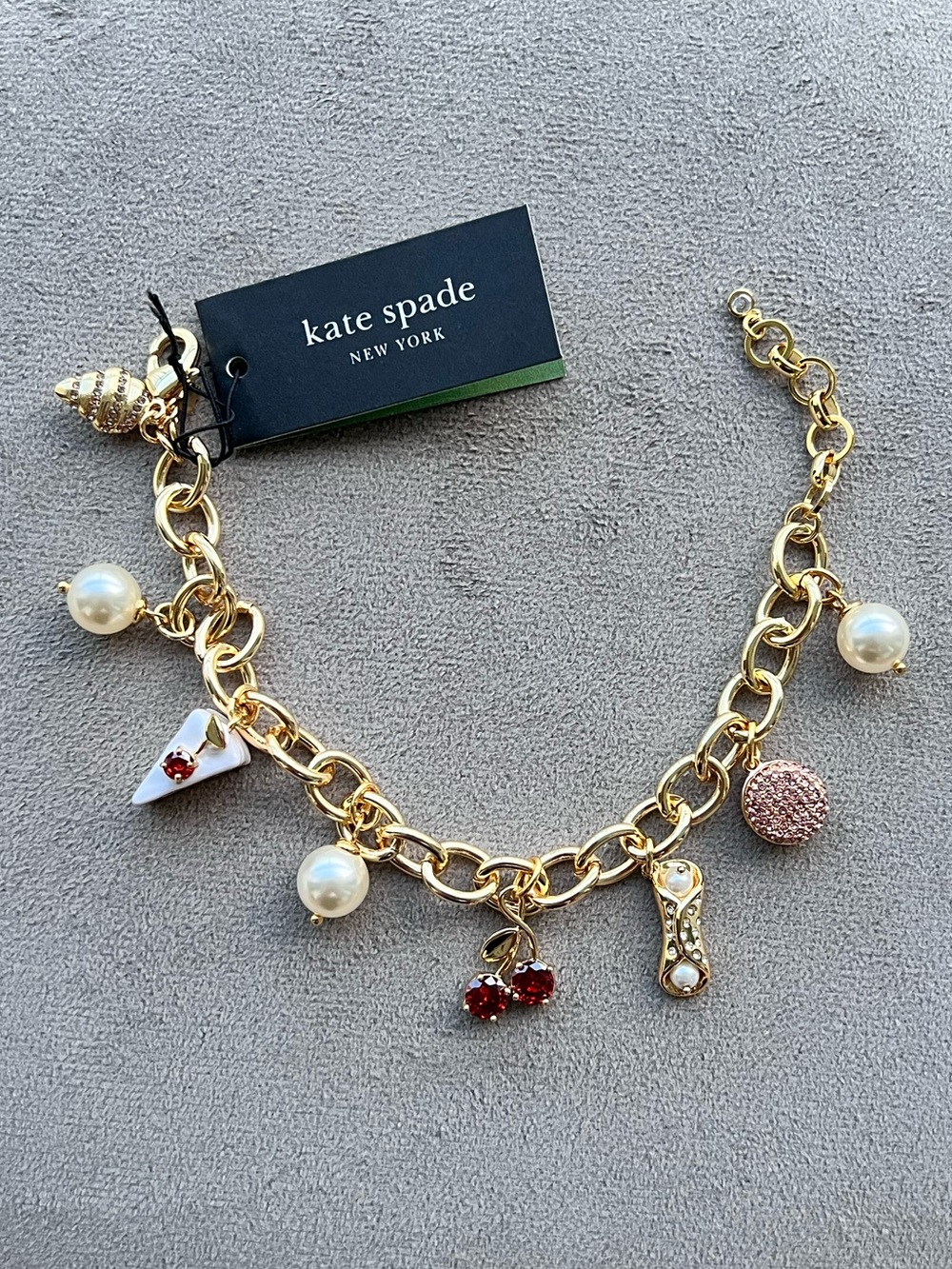 Kate Spade Pastry Shop Charm Bracelet - Picture 4 of 4